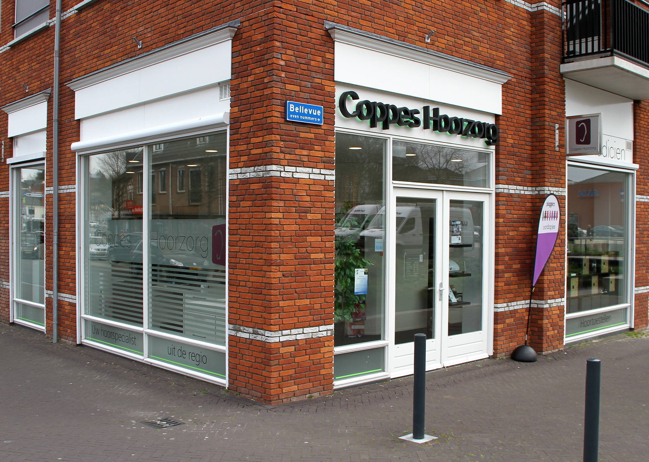 Hoorwinkel van Coppes Hoorzorg in Groesbeek, dichtbij Nijmegen